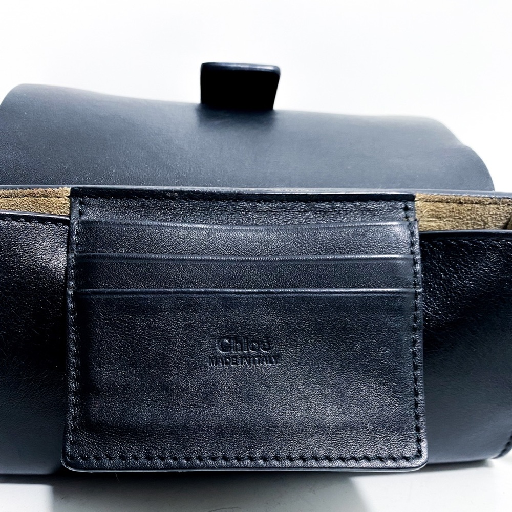 CHLOE Suede Calfskin Mini Faye Bag - Picture 9 of 14
